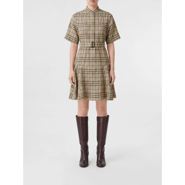 BURBERRY Dress Woman color Beige (8129690)