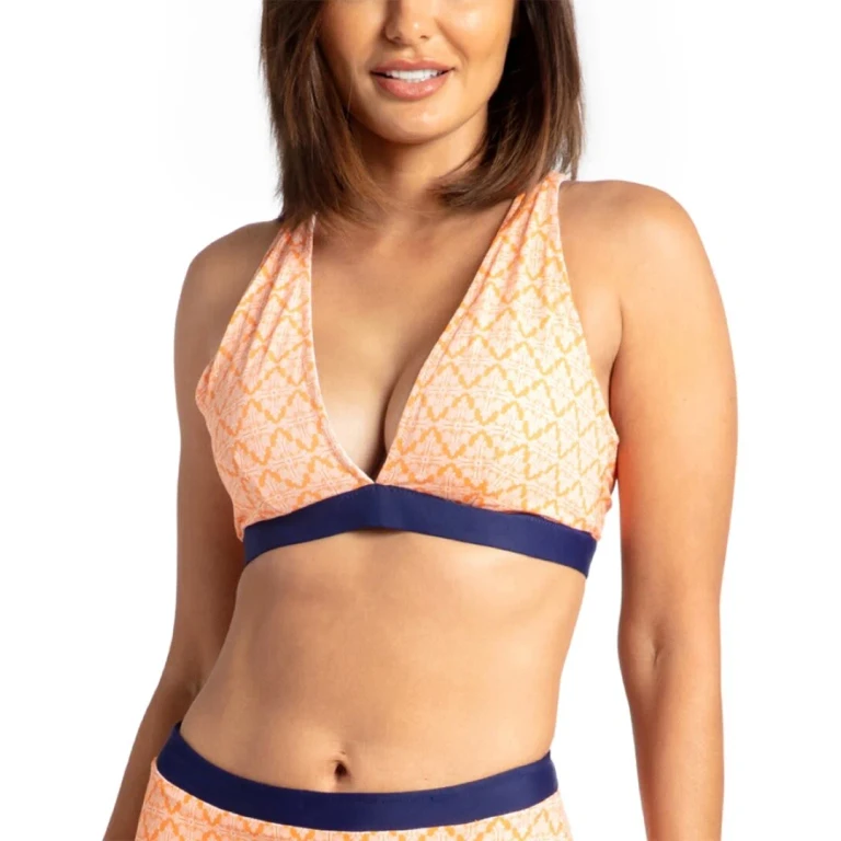 Fisher Island Reversible Triangle Bikini Top