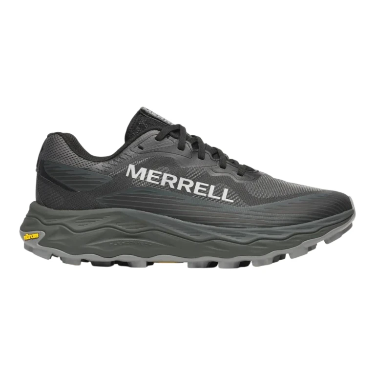 Agility Peak 6 Mens Trail Running Shoes - Black Mesh Low-Top