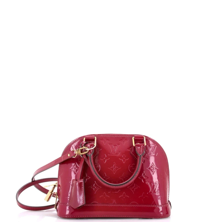 Alma Handbag Monogram Vernis BB