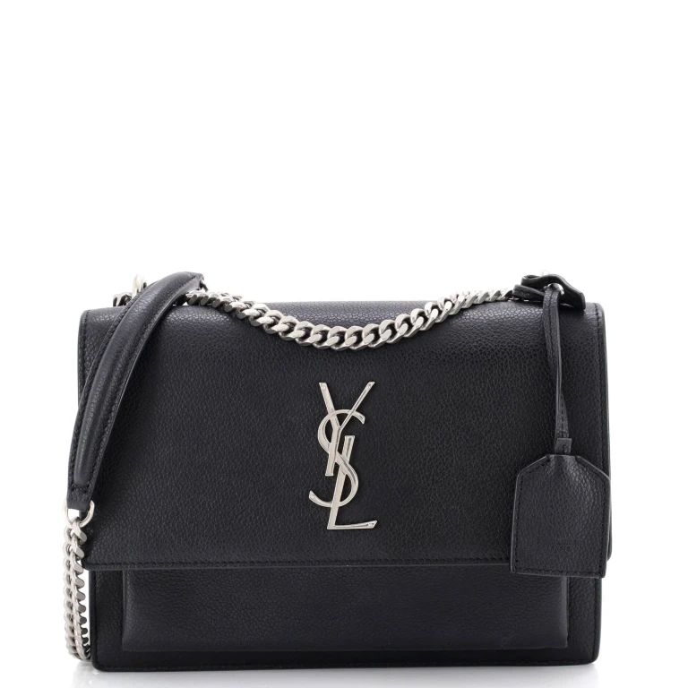 Sunset Crossbody Bag Leather Medium