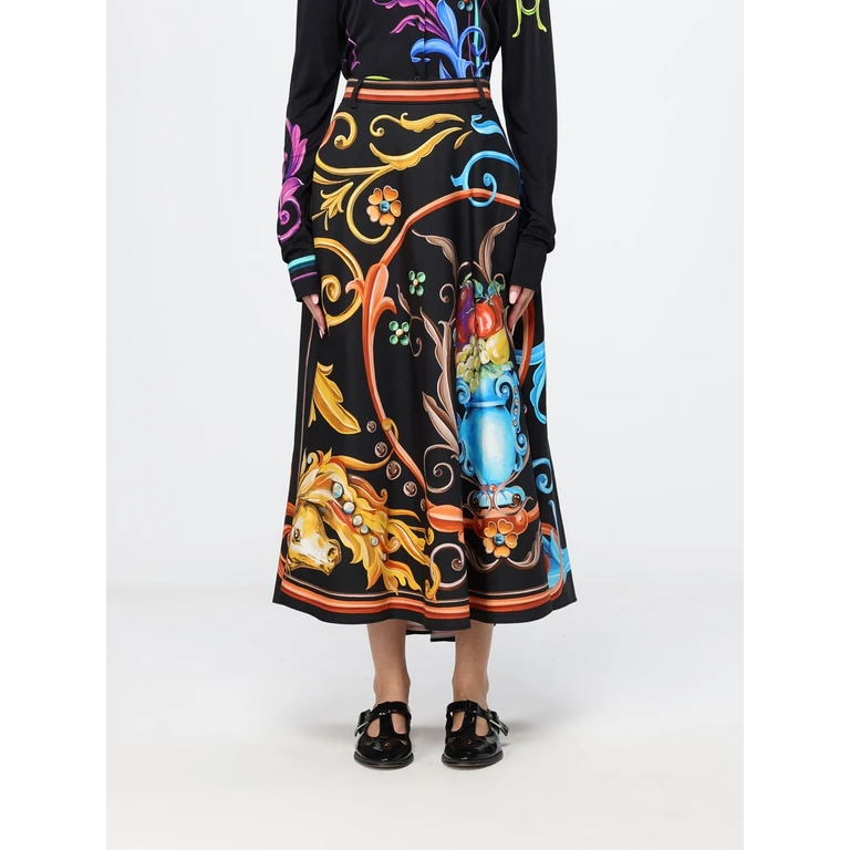 Skirt Men color Black (012354534555)