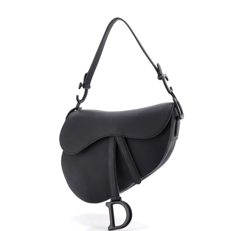 Ultra Matte Saddle Handbag Leather Medium