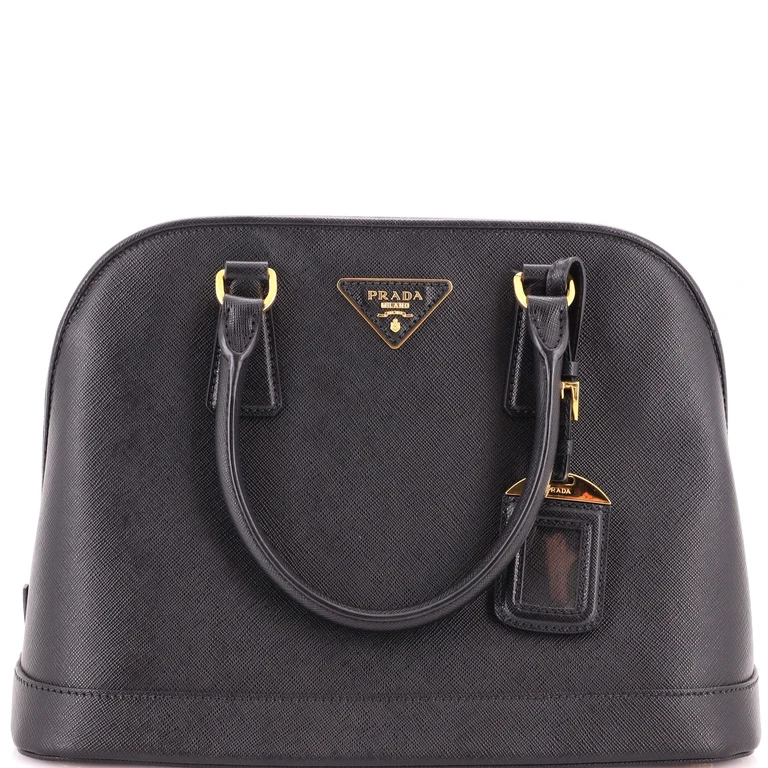 Open Promenade Bag Saffiano Leather Medium