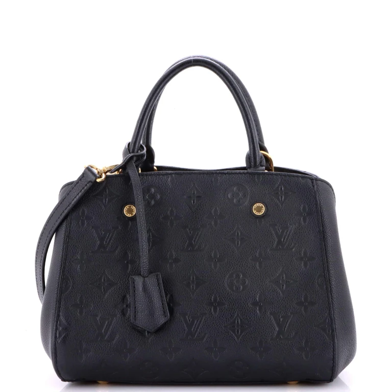 Montaigne Handbag Monogram Empreinte Leather BB