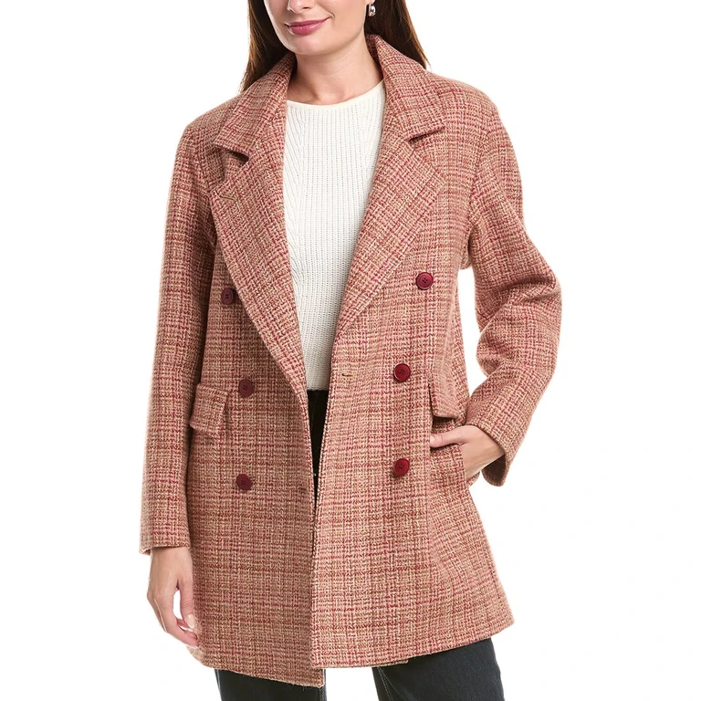 Double Breasted Wool Coat