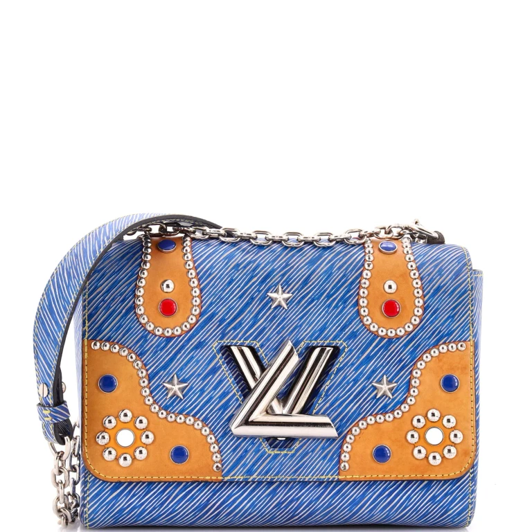 Twist Handbag Studded Epi Leather MM