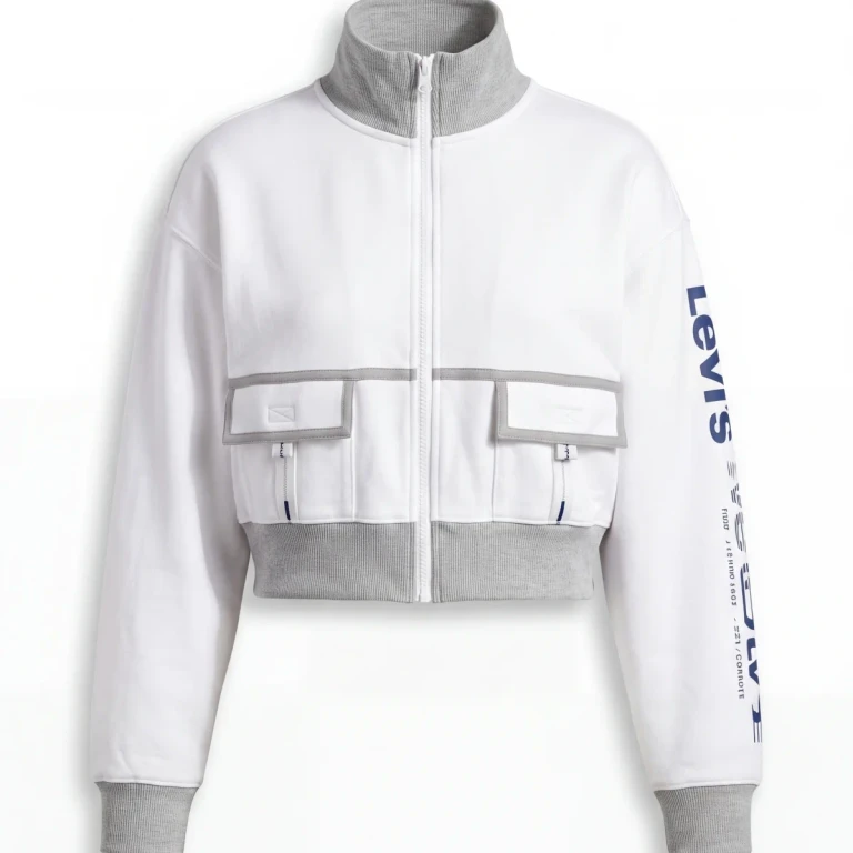 LVG High Rise Full Zip Cropped Jacket