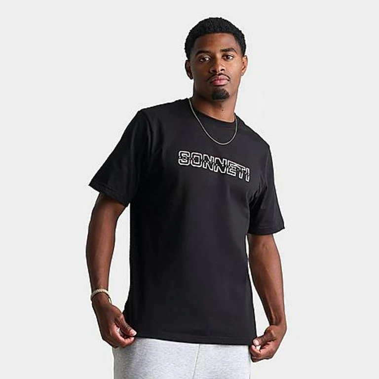 Sonneti Men's Dual T-Shirt in Black Size: XS