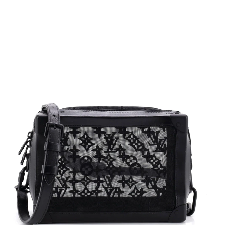 Soft Trunk Bag Monogram See Through Mesh