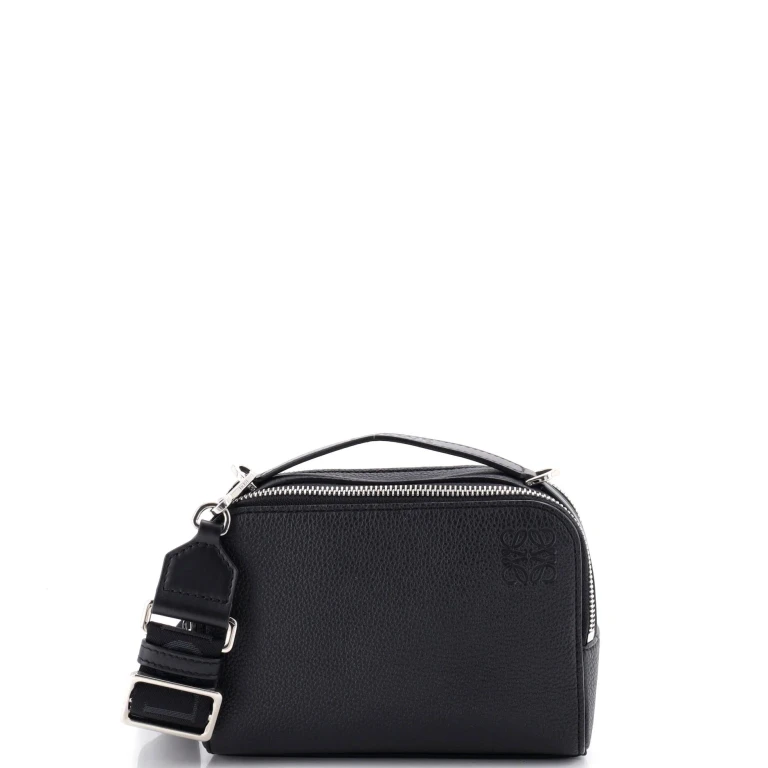 Camera Crossbody Bag Leather Mini