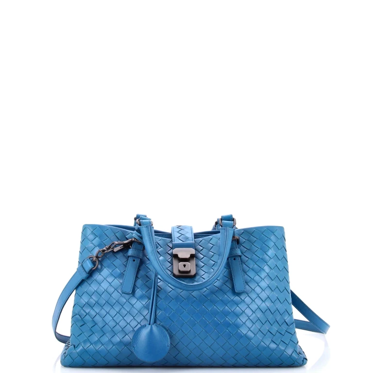 Roma Bag Intrecciato Nappa Small