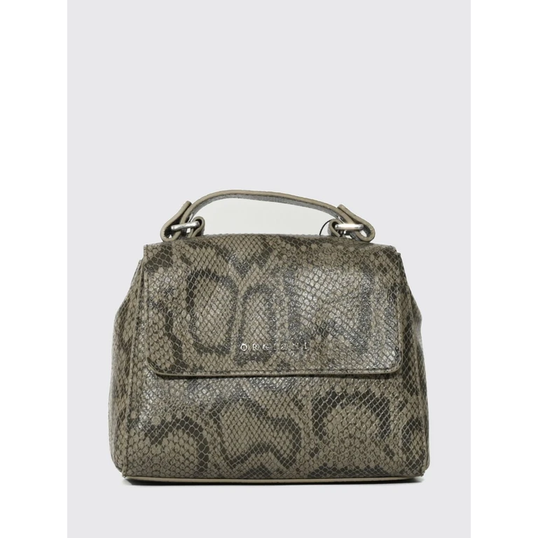 Sac à main Orciani Sveva Exotic Mini en cuir imprimé python