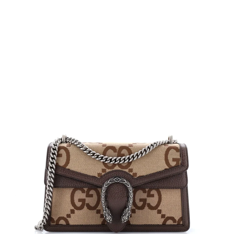 Dionysus Bag Jumbo GG Canvas Small