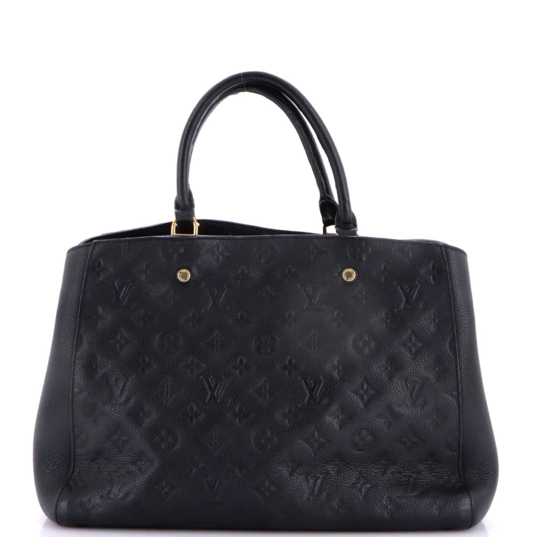 Montaigne Handbag Monogram Empreinte Leather MM
