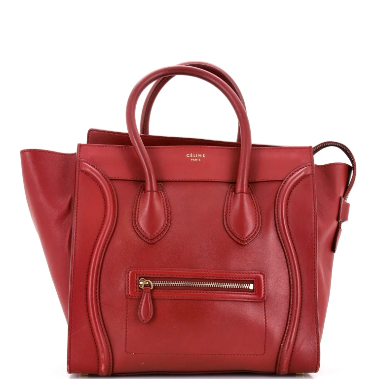 Luggage Bag Smooth Leather Mini