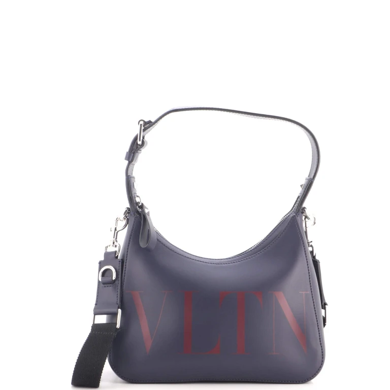 VLTN Hobo Printed Leather Small