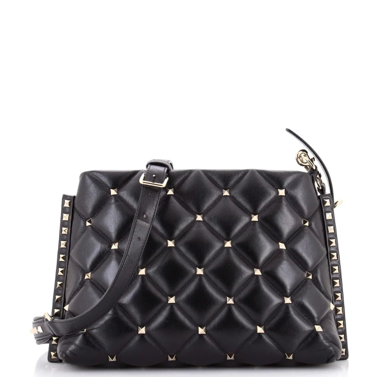 Candystud Messenger Bag Leather Large