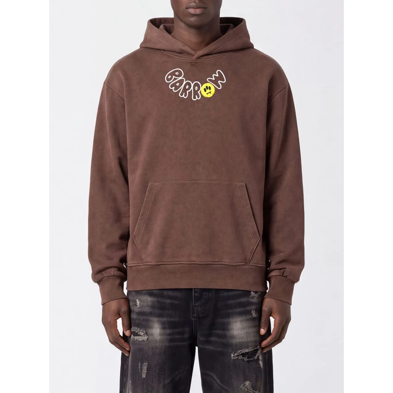 Sweatshirt Men color Cocoa (F6BWUAHS0461050)