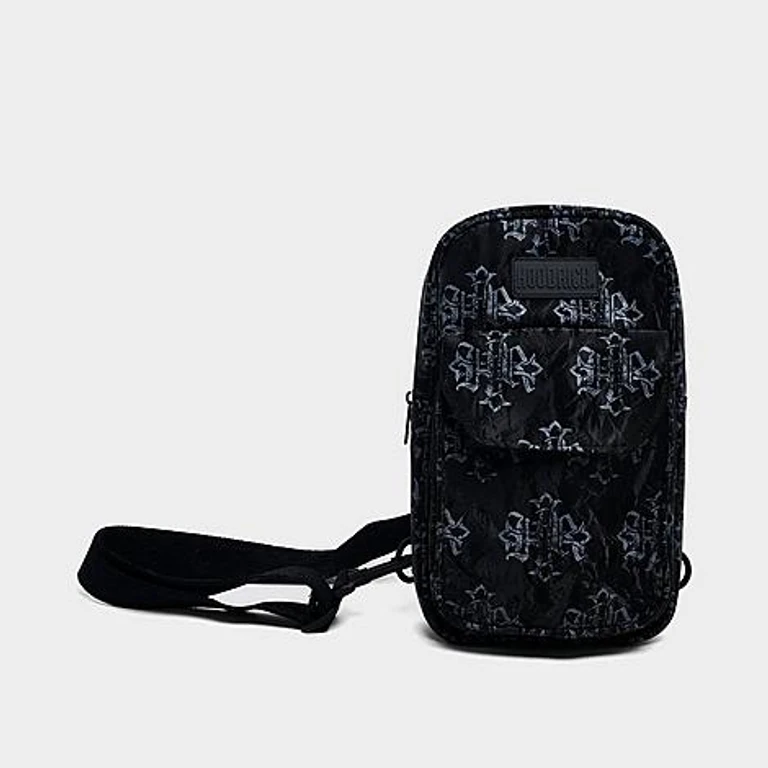 Hoodrich Virtux Crossbody Bag in Black/Silver