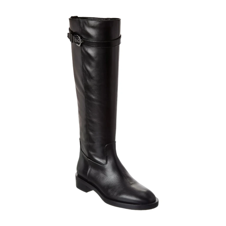 Maverick Leather Knee-High Boot