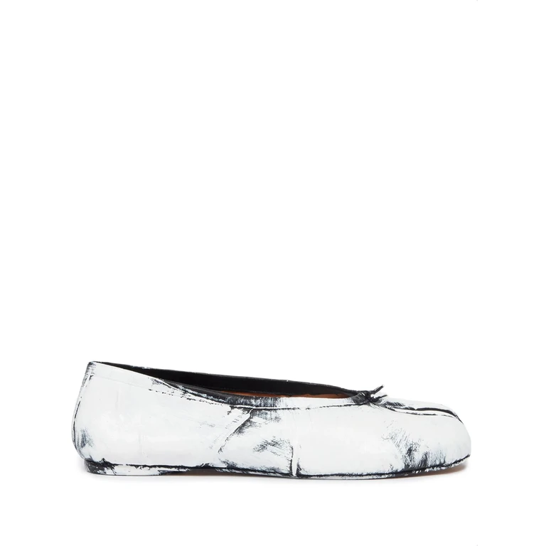 Tabi New Leather Ballet Flats
