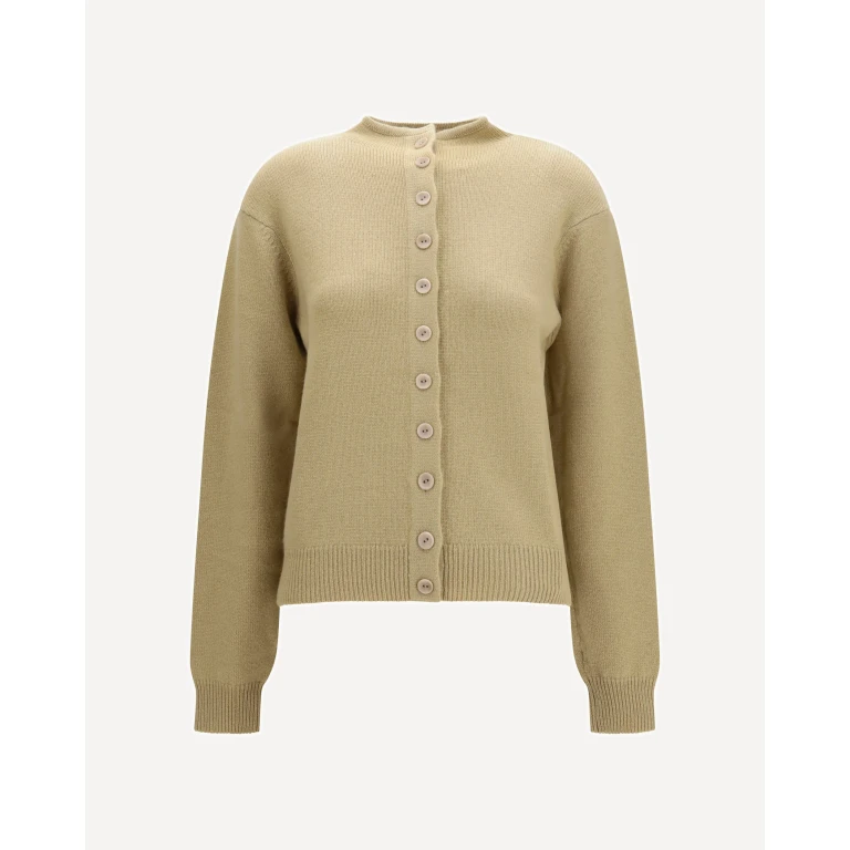 Reversible Cashmere Button Sweater