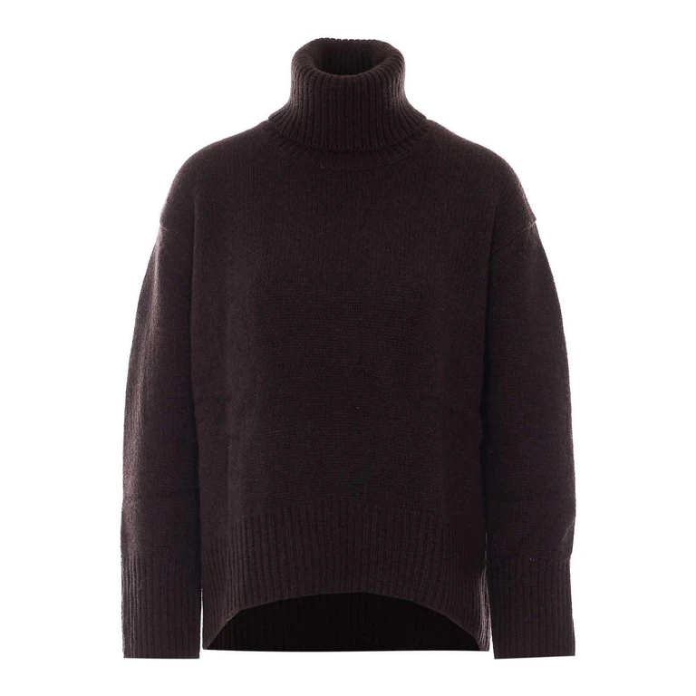 Pull Col Rond - Marron (NF1I008WSC000CACAO)