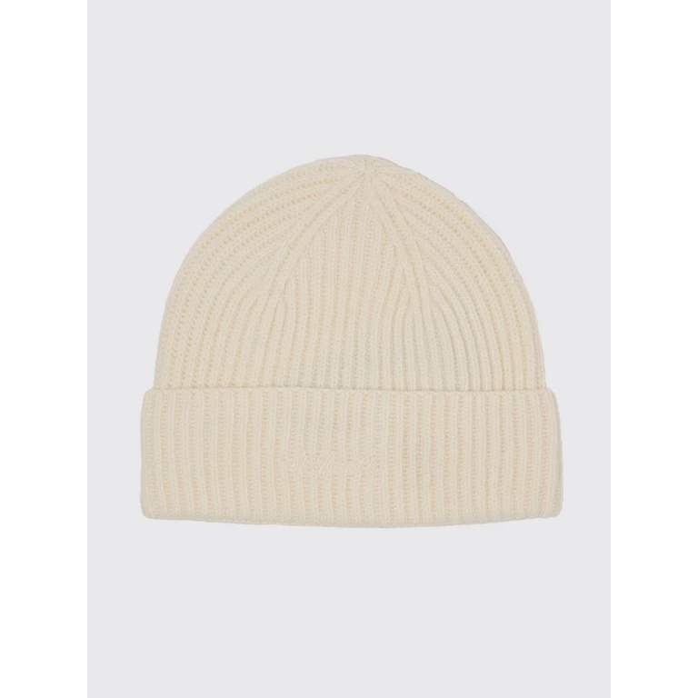 Embroidered-Logo Wool Beanie (MOS000400023M)