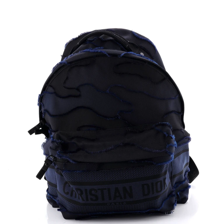 Travel Backpack Camouflage Embroidered Canvas Medium