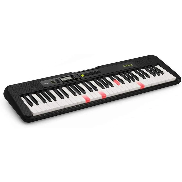 LK-S250 61-Key Touch-Sensitive Portable Keyboard with Lighted Keys (Black)