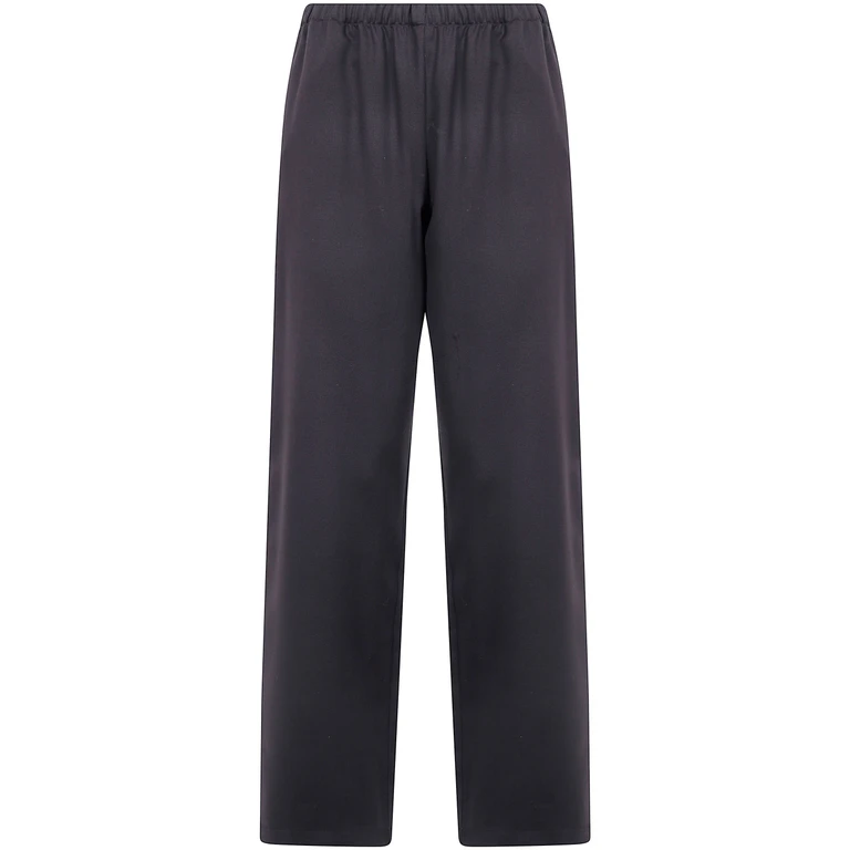 Wide Leg Trousers Elastic Waist "Elastic Waist Wide Leg