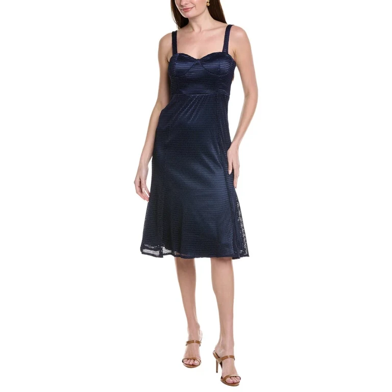 Mesh Sleeveless Bodycon Fish Tail Dress