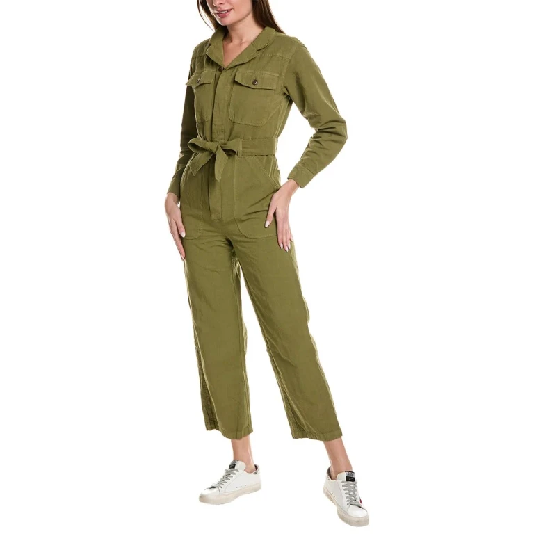 Mel Linen-Blend Jumpsuit