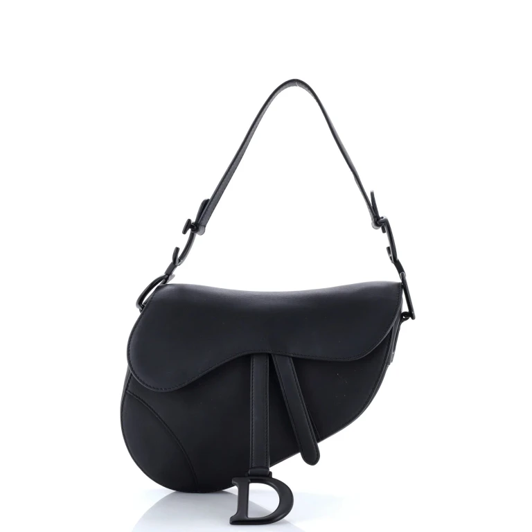 Ultra Matte Saddle Handbag Leather Medium