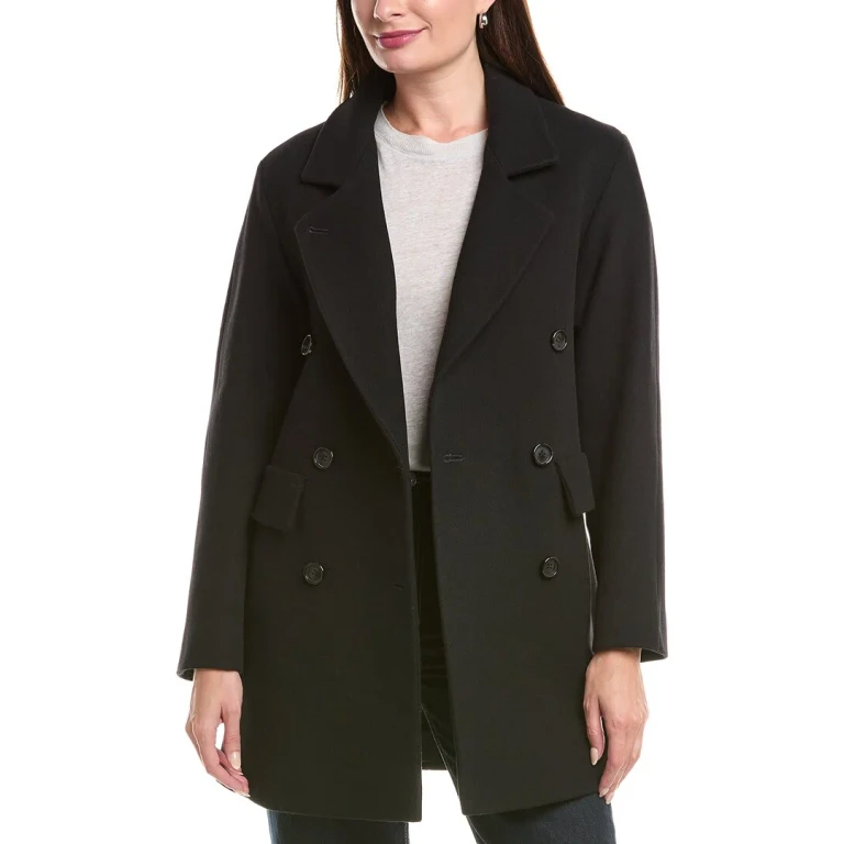 Double Breasted Wool Coat