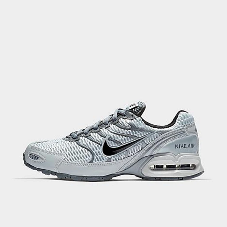 Women's Air Max Torch 4 Running Shoes in pure platinum/black- Size: 5.0