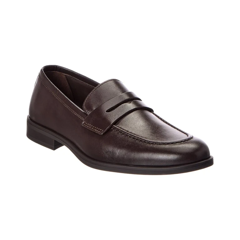 M by Bruno Magli Fabrizio Leather Penny Loafer
