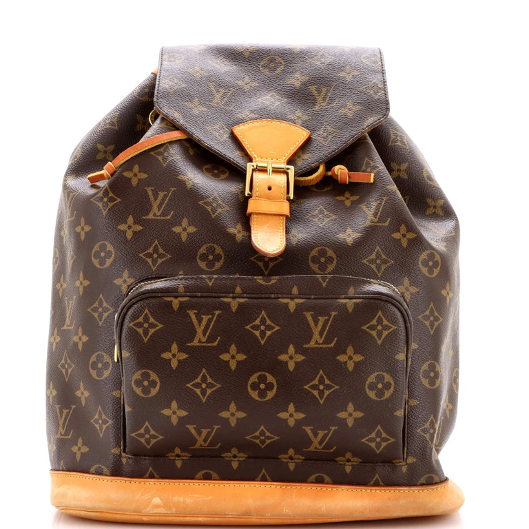 Vintage Montsouris Backpack Monogram Canvas GM