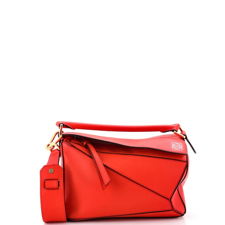 Puzzle Bag Leather Small