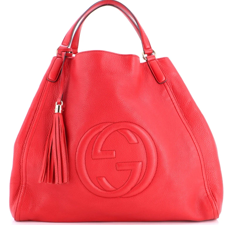 Soho Shoulder Bag Leather Large