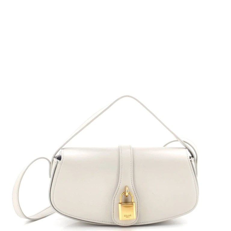 Tabou Clutch with Strap Smooth Calfskin