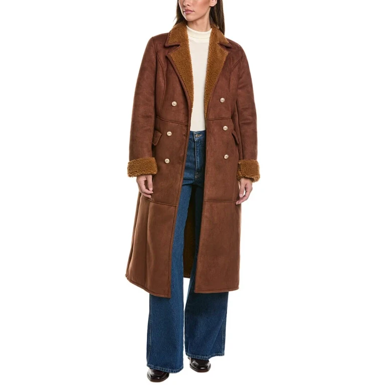 Benton Faux Shearling Coat