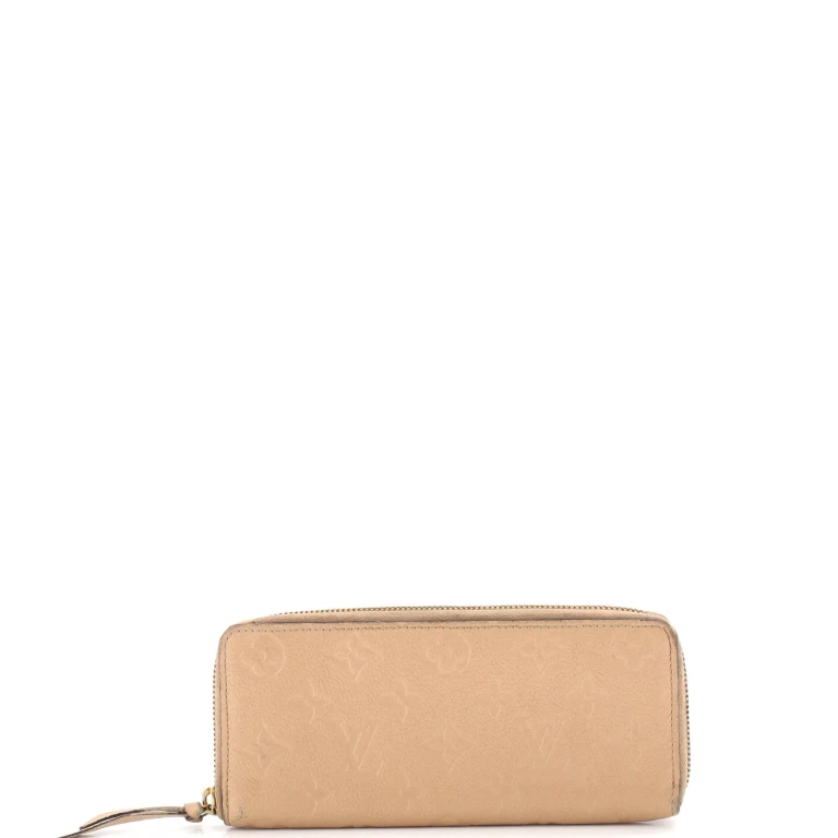 Clemence Wallet Monogram Empreinte Leather