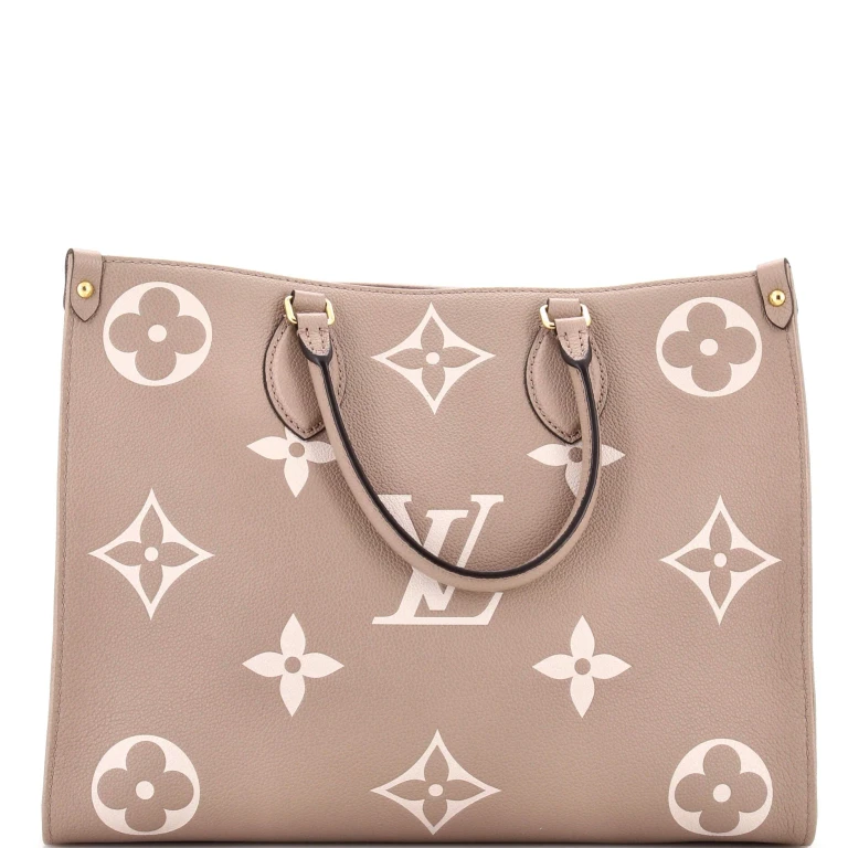 OnTheGo Tote Bicolor Monogram Empreinte Giant MM