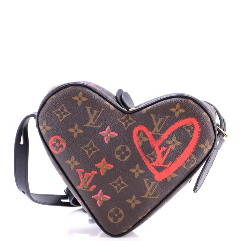 Coeur Handbag Limited Edition Fall in Love Monogram Canvas