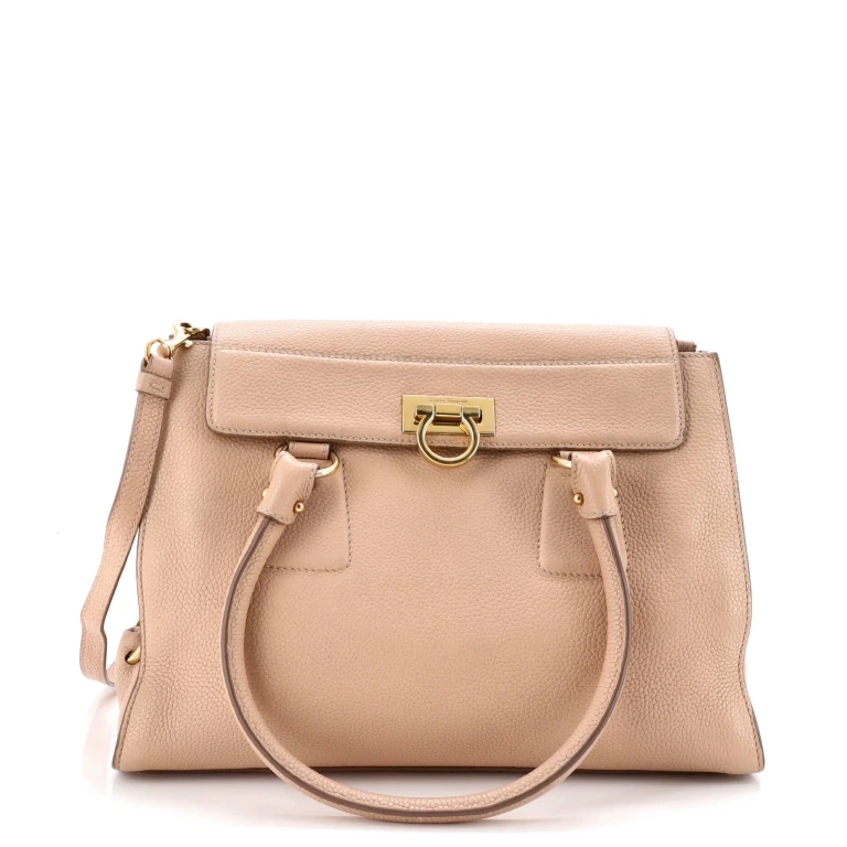 Lotty Satchel Leather Medium