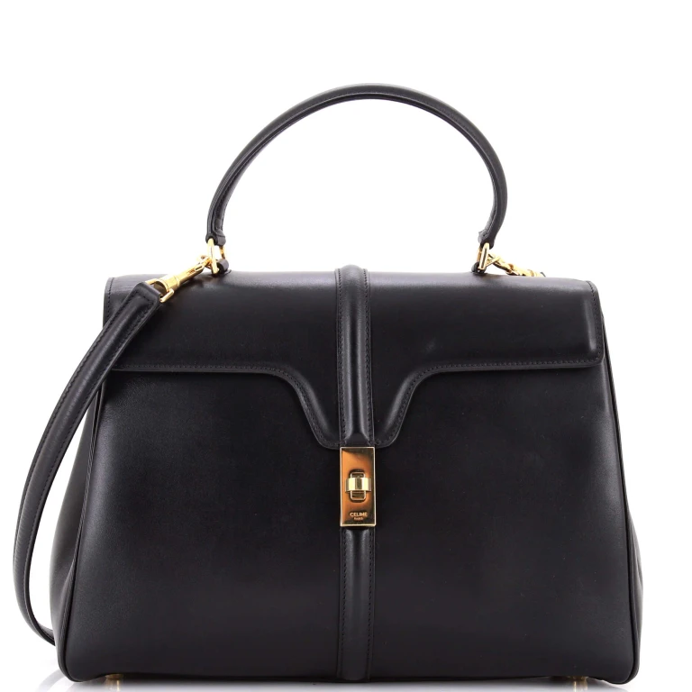 16 Top Handle Bag Smooth Calfskin Medium