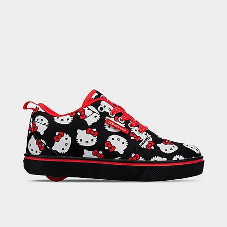 Girls' Little Kids x Hello Kitty Pro 20 Casual Shoes in Black/Red/White Size: 1.0
