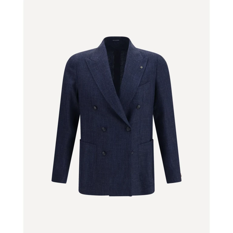 Single-breasted Blazer with patch pockets Male 48